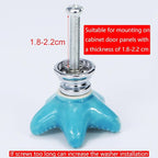 Starfish Drawer Knobs Coastal Kitchen Cabinet Knos Beach Themeb Knob Ceramic - Image 7