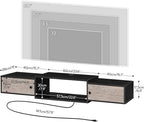 HOOBRO 55" Floating TV Stand - Image 2