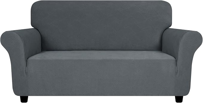 ZNSAYOTX Super Stretch Loveseat Covers, New Striped Love Seat Slipcover - Image 7
