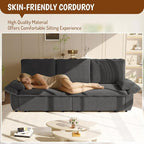 KEIKI 94.5" King 3-in-1 Sleeper Sofa, Oversized Pull-Out Couch - Image 6