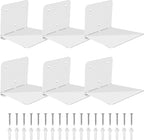 FENTEC Floating Book Shelves for Wall, Wall Mounted Invisible Floating Bookshelf by Fentec