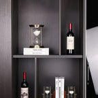 Embossed White Sand Metal Glass Hourglass - Image 7