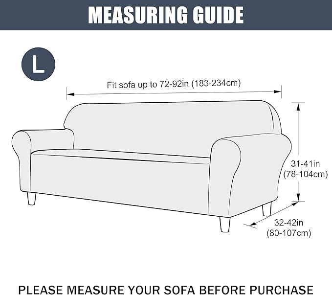 CONRUSER Stretch Sofa Slipcover, Soft Thick Velvet Couch Sofa Cover Furniture - Image 6