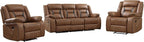 EBELLO Faux Leather Recliner Sofa Furniture Set - Image 7