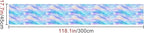 HOMETITUTE Pastel Blue Purple Dream Wave Wallpaper Peel and Stick Contact Paper - Image 3