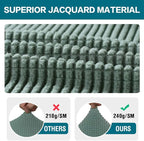 Turquoize Stretch Bar Stool Cover Counter Stool Pub Chair Slipcover - Image 3