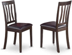 East West Furniture ANC-CAP-LC Antique Dining Chairs by EastWestFurniture