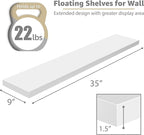 Sorbus Floating Shelves for Wall - Image 3