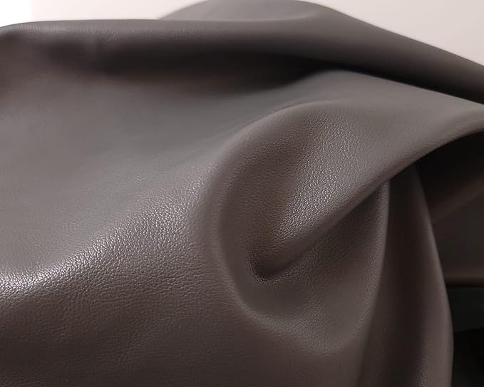 Soft Faux Vegan PU Leather by the Yard Synthetic Pleather 0.9 mm Nappa Yards - Image 2