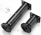4PCS Adjustable 3.1-4.7 Inch Metal Furniture Legs Black Furniture Replacement - Image 4