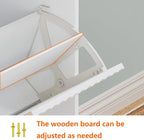 Shoe Cabinet Storage, Modern Freestanding Organizer - Image 5