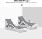PURPLE LEAF Patio Chaise Lounge Chair - Image 6