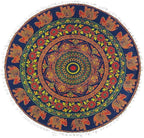 Mandala Floor Pillow Cover Meditation Cushion Seating Throw Hippie Round - Image 3
