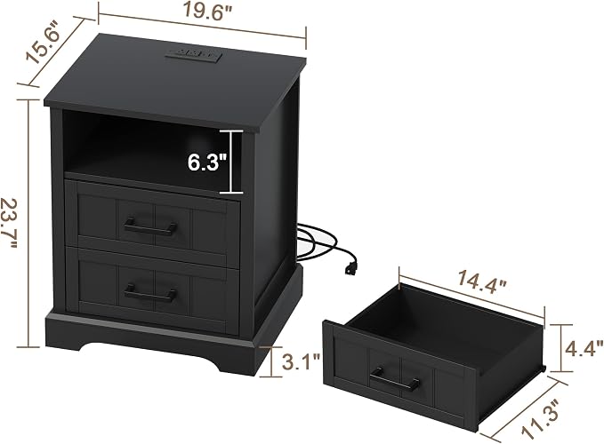ChooChoo Farmhouse Night Stands - Image 3