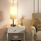 Fenmzee Brown Bedside Table Lamp - Image 8