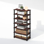 Furinno Turn-N-Tube Storage Shelves Set of 2, 4-Tier Stackable Standing Shelf - Image 5