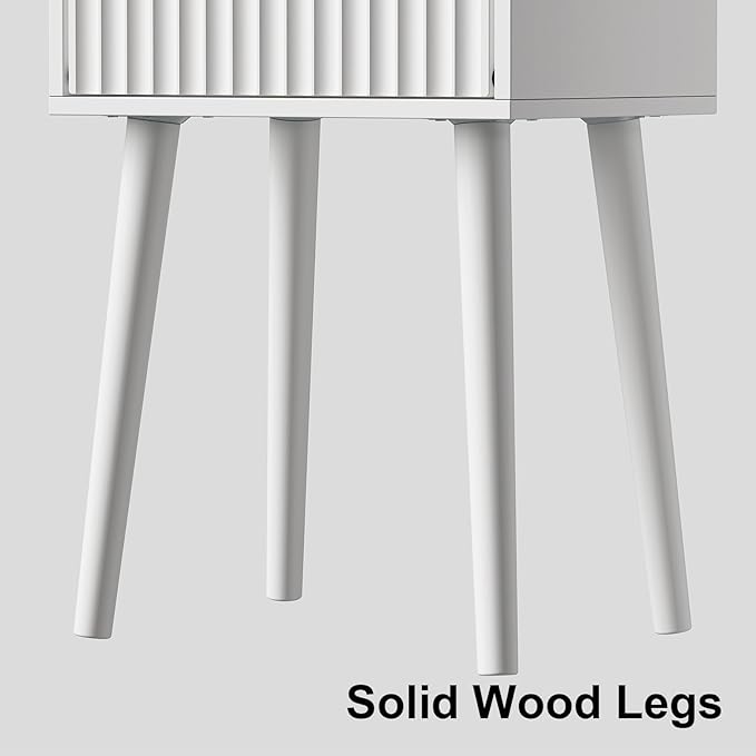 LAATOOREE Nightstand Set of 2, Small Bed Side Table - Image 6