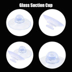 30 Pack Clear PVC Plastic Suction Cups, Anti-Collision, Transparent, Without - Image 3