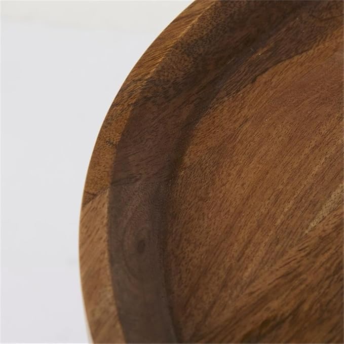 Pemberly Row Nesting Side Tables, 22.5Lx22.5Wx20.8H, Mango Wood Tray Tops - Image 7