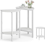 Vagusicc Side Table, Small Round End Table, Circle Table Small Round Coffee by Vagusicc