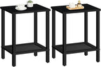 HOOBRO End Tables Set of 2, Small Side Tables by HOOBRO