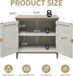 Sideboard Buffet Cabinet Set of 2 - Image 2