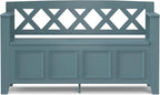 SIMPLIHOME Amherst Entryway Storage Bench - Image 6