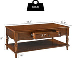 LEEMTORIG Solid Wood Coffee Table - Image 3