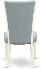 East West Furniture VEP2T15 Verona Parson Dining Chairs - Image 7