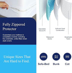 Allersoft| Queen Sleeper Sofa Mattress Cover - Image 3