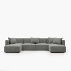 Acanva Luxury Modular Sectional Couch - Image 6