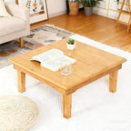 Folding Table, Japanese-Style Household Square Bamboo Tables, Computer Table - Image 6