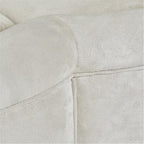 MICHAEL AMINI Malibu Crest Faux-Suede Cocktail Ottoman - Image 6