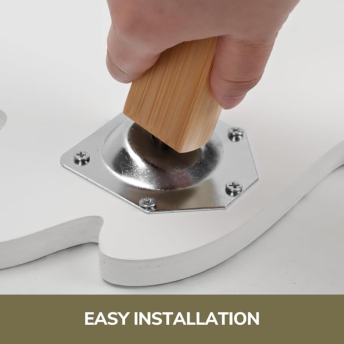 BAMEOS Monstera Leaf Nesting Tables Set of 2, Small Side Tables f Set - Image 4