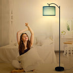 BoostArea Floor Lamp for Living Room, LED Arched Floor Lamp, Tall Modern - Image 6