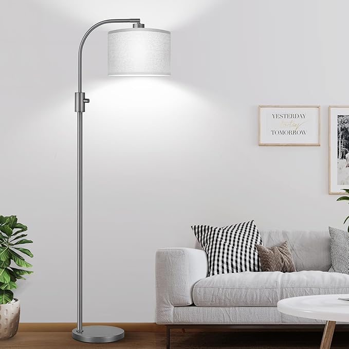 Nintiue Upgraded Modern Arc Dimmable Tall Standing Floor Lamp - Image 5