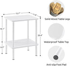 Apicizon 2 Tier End Table, Small Side Table - Image 3