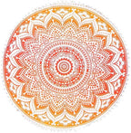 Mandala Floor Pillow Cover Meditation Cushion Seating Throw Hippie Round - Image 6