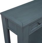 LKTART Solid Wood Console Table, Long Sofa Table Entryway Table - Image 8