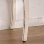 43.31” Vintage Antique Console Table, Weathered Wash Vintage French Country - Image 7