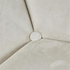 MICHAEL AMINI Malibu Crest Faux-Suede Cocktail Ottoman - Image 8