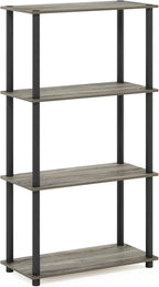 Furinno Turn-N-Tube 4-Tier Multipurpose Shelf Display Rack - Image 7