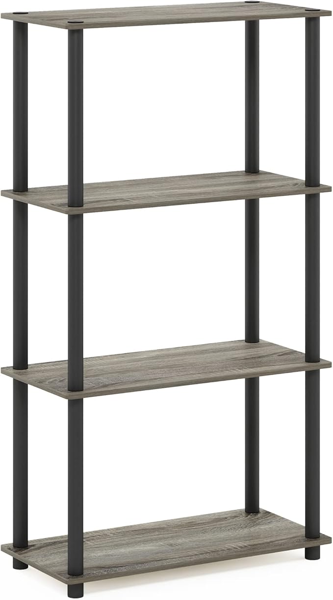 Furinno Turn-N-Tube 4-Tier Multipurpose Shelf Display Rack - Image 7