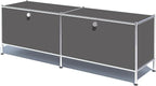 Metal Low Board Storage Cabinet by SIMPLINK