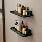 2pc Wall Mounted Floating Shelf, Self Adhesive Small Shelf, No Drill Shelves - Image 5