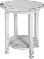Alaterre Furniture Country Cottage Rustic Farmhouse Nightstand – 20-Inch Side - Image 7