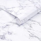 Arthome White Marble Contact Paper by ArthomeWALLDECOR