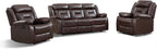EBELLO Faux Leather Recliner Sofa Furniture Set - Image 7