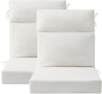 Unimatta Outdoor High Back Chair Cushion Seat Pads, 44 x 21 Inch by Unimatta