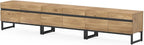 WAMPAT Modern TV Stand for 32-110 Inch TVs, Wood Entertainment Center - Image 9